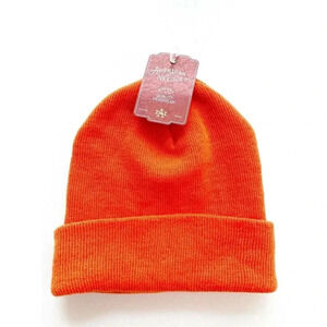 NWT American Needle Nordstrom Orange Beanie Warm Winter Hat One Size Unisex